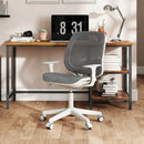 Adjustable Kids Mesh Desk Chair with Armrests – Grey, view 6