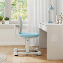 Adjustable Kids Study Chair with Padded Split Backrest – Blue chair side view