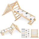 Triangle and both faces of the climbing ramp