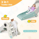 Astronaut Folding Toddler Slide with Climbing Steps – slide and climbing modes