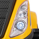 Tractor headlight detail