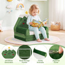 Christmas Tree Toddler Flip-Out Sofa and Lounger – rear pocket and removable cover