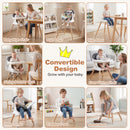 Convertible High Chair with Booster Seat – convertible seating modes