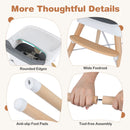 Convertible High Chair with Booster Seat – footrest and assembly details