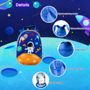 Navy astronaut luggage and backpack set, view 9