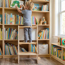 Natural folding toddler learning tower, view 7