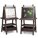 Coffee easel shown from opposite sides; one easel is supplied