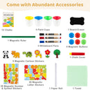 Art accessories supplied with one Natural wooden art easel