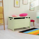 Crocodile Kids Toy Chest with Supported Lift-Up Lid – Green product view 5
