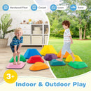 Eleven-Piece Heart Stepping Stones Set – indoor and outdoor use for ages three and over