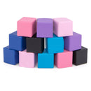 Complete twelve-cube Colourful set on white - Colourful option (FH10107)