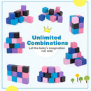 Different arrangements of the twelve cubes - Colourful option (FH10107)