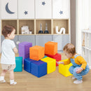 Multicolour cube set in a room play scene - Multicolour option (FH10107CL)