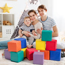 Multicolour cube set with family in room scene - Multicolour option (FH10107CL)