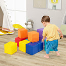 Multicolour cube set during floor-level play - Multicolour option (FH10107CL)