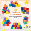 Different arrangements of the twelve cubes - Multicolour option (FH10107CL)