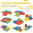 Different layouts of the seven pieces - Colourful option (FH10148BL)