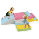 Pink-palette set on white shown with children - Pink option (FH10148PI)