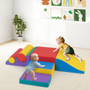 Room scene with the red-palette seven-piece foam set - Red option (FH10148RE)