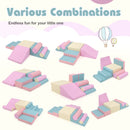 Different arrangements of the pastel seven-piece set - Yellow option (FH10148YW)
