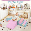 Room-use montage with pastel seven-piece set - Yellow option (FH10148YW)