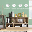 Five-Cubby Kids Bookcase and Toy Storage – Natural product view 3