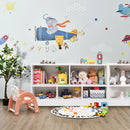 Five-Cubby Kids Bookcase and Toy Storage – White product view 6