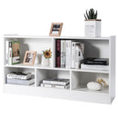 Five-Cubby Kids Bookcase and Toy Storage – White product view 8