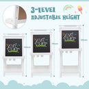 Three adjustable easel heights
