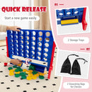 Four-in-a-Row Game with Carry Bag – Blue view 9