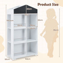 House Bookshelf with Chalkboard and Storage Compartments – dimensions