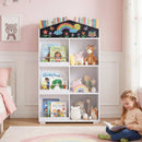 House Bookshelf with Chalkboard and Storage Compartments – reading corner view
