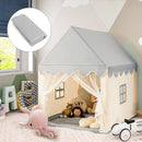 Kids playhouse with mat in beige - included mat showcase