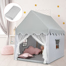Kids playhouse with mat in grey - included mat showcase