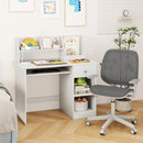 White kids study desk, view 6; accessories not included