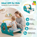 Yellow activity table with supplier age guidance of one year and over