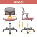Pink HY10195PK chair dimensions and maximum150kg load