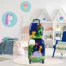 Jungle Animals Kids Suitcase and Backpack Set – matching set in a bedroom