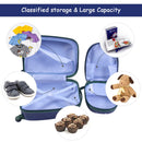 Jungle Animals Kids Suitcase and Backpack Set – suitcase and backpack interior storage