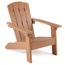 Kids Adirondack Chair in Natural, Pink or White – natural finish kids Adirondack chair