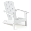 Kids Adirondack Chair in Natural, Pink or White – white kids Adirondack chair