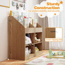 Kids Book Display and Four-Cubby Storage Unit – Rear wall-anchoring hardware