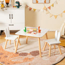 Table and chairs in a playroom