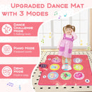 Kids Dance Mat with Five Game Levels: dance piano and demo modes