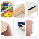 Storage compartment, handles and surface details