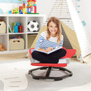 Kids Elephant Swivel Chair with Metal Base - Red view 1