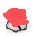 Kids Elephant Swivel Chair with Metal Base - Red view 2