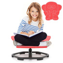 Kids Elephant Swivel Chair with Metal Base - Red view 7