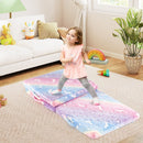 Kids Folding Floor Mattress for Ages 3+ – Colourful view 1
