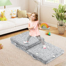 Kids Folding Floor Mattress for Ages 3+ – Grey view 5
